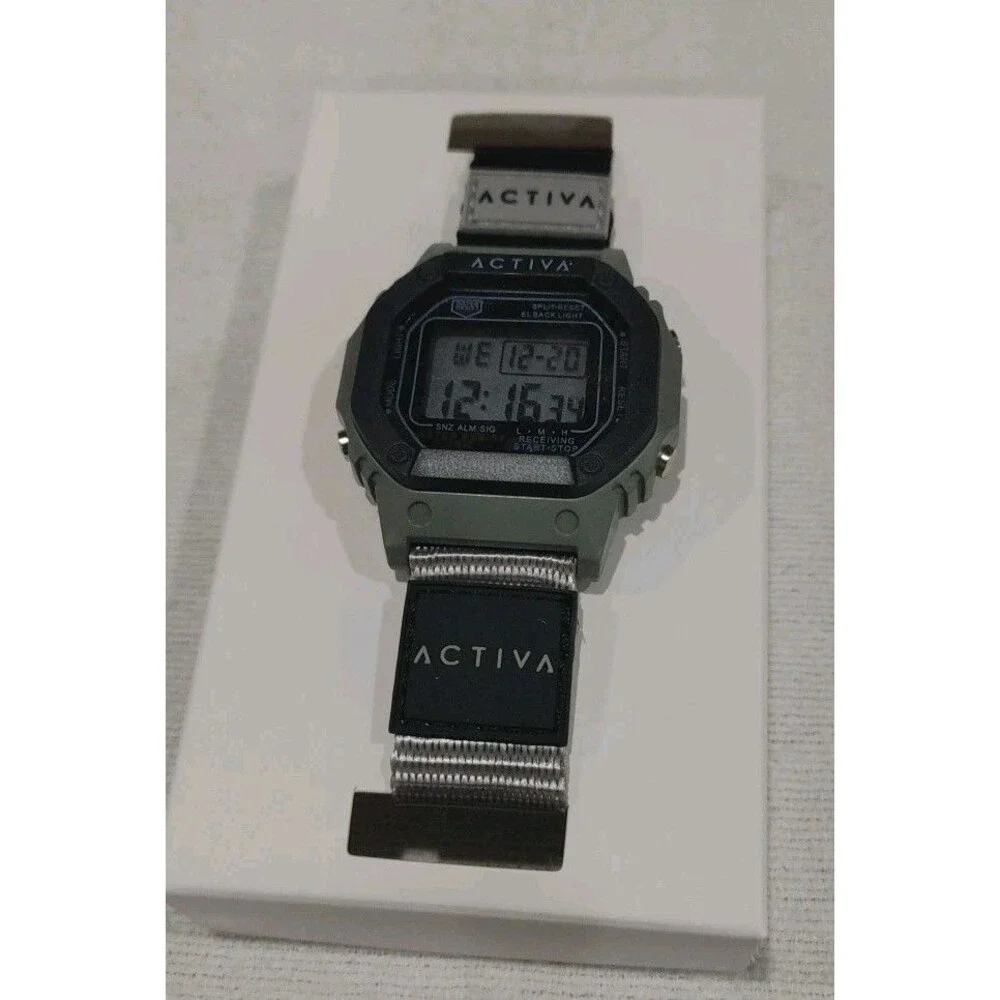 ACWF002 - Activa Spectra X Invicta Digital Unisex Watch - 44.5mm, Grey, Black